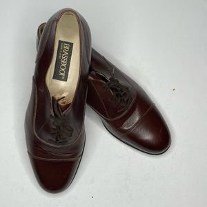 Brass Boot Dress shoe size 10,  Brown